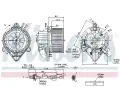 NISSENS Vnitn ventiltor NIS 87042, 87042