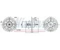 NISSENS Vnitn ventiltor NIS 87058, 87058