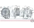 NISSENS Vnitn ventiltor NIS 87060, 87060