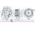 NISSENS Vnitn ventiltor NIS 87066, 87066