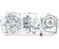 NISSENS Vnitřní ventilátor NIS 87080, 87080