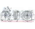 NISSENS Vnitřní ventilátor NIS 87100, 87100