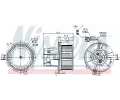 NISSENS Vnitn ventiltor NIS 87109, 87109