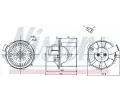 NISSENS Vnitn ventiltor NIS 87138, 87138