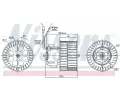 NISSENS Vnitn ventiltor NIS 87143, 87143