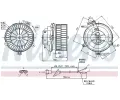 NISSENS Vnitn ventiltor NIS 87153, 87153