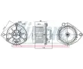NISSENS Vnitn ventiltor NIS 87168, 87168
