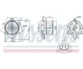 NISSENS Vnitn ventiltor NIS 87171, 87171
