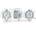 NISSENS Vnitn ventiltor NIS 87174, 87174