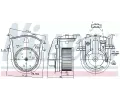 NISSENS Vnitn ventiltor NIS 87176, 87176