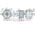 NISSENS Vnitn ventiltor NIS 87180, 87180