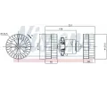 NISSENS Vnitřní ventilátor NIS 87190, 87190