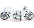 NISSENS Vnitn ventiltor NIS 87228, 87228