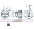 NISSENS Vnitn ventiltor NIS 87242, 87242