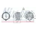 NISSENS Vnitn ventiltor NIS 87248, 87248