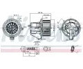 NISSENS Vnitn ventiltor NIS 87294, 87294