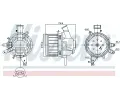 NISSENS Vnitřní ventilátor NIS 87396, 87396
