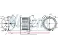 NISSENS Vnitn ventiltor NIS 87405, 87405