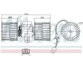 NISSENS Vnitn ventiltor NIS 87411, 87411