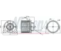 NISSENS Vnitn ventiltor NIS 87443, 87443