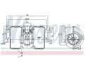 NISSENS Vnitn ventiltor NIS 87486, 87486