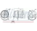 NISSENS Vnitn ventiltor NIS 87506, 87506