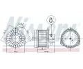 Vnitn ventiltor NISSENS ‐ NIS 87531