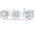 NISSENS Vnitřní ventilátor NIS 87551, 87551