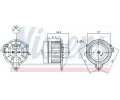 Vnitn ventiltor NISSENS ‐ NIS 87572