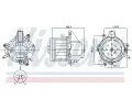 Vnitn ventiltor NISSENS ‐ NIS 87596