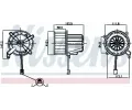 Vnitn ventiltor NISSENS ‐ NIS 87621