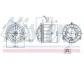 Vnitn ventiltor NISSENS ‐ NIS 87623