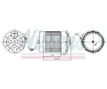 NISSENS Vnitřní ventilátor NIS 87722, 87722
