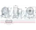 NISSENS Vnitn ventiltor NIS 87749, 87749