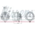 NISSENS Vnitn ventiltor NIS 87815, 87815