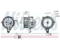 NISSENS Vnit�n� ventil�tor NIS 87852, 87852
