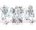 NISSENS Kompresor klimatizace NIS 890048, 890048