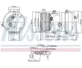 NISSENS Kompresor klimatizace NIS 890050, 890050