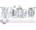 NISSENS Kompresor klimatizace NIS 890067, 890067