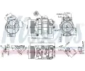 NISSENS Kompresor klimatizace NIS 890069, 890069
