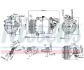 NISSENS Kompresor klimatizace NIS 890071, 890071