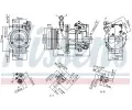 NISSENS Kompresor klimatizace NIS 890077, 890077