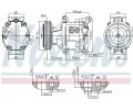 NISSENS Kompresor klimatizace NIS 890079, 890079