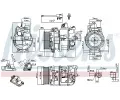 NISSENS Kompresor klimatizace NIS 890082, 890082