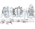 NISSENS Kompresor klimatizace NIS 890140, 890140