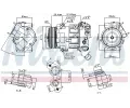 NISSENS Kompresor klimatizace NIS 890324, 890324