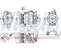 NISSENS Kompresor klimatizace NIS 890379, 890379