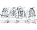NISSENS Kompresor klimatizace NIS 890397, 890397