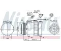 NISSENS Kompresor - klimatizace NIS 89045, 89045