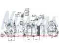 NISSENS Kompresor klimatizace NIS 89051, 89051